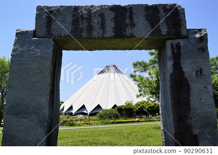 和泉市立鶴博物館 鶴園 和泉 新綠的時候 和泉市立鶴博物館 鶴園 和泉 新綠的時候 90290631