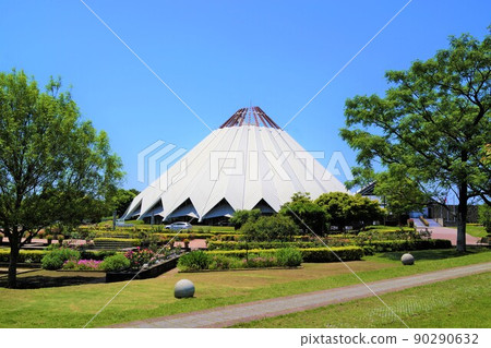 和泉市立鶴博物館 鶴園 和泉 新綠的時候 90290632