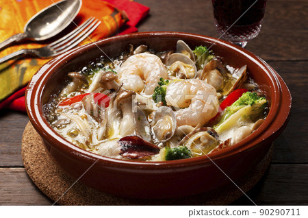 Ahijo to taste the shrimp deliciously 90290711