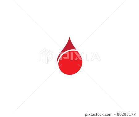 Blood icon illustration Blood icon illustration 90293177