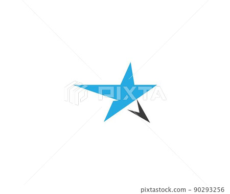 Star symbol illustration Star symbol illustration 90293256