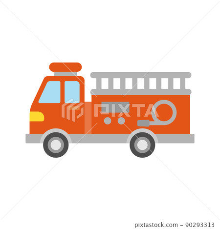 Fire engine icon - Stock Illustration [90293313] - PIXTA