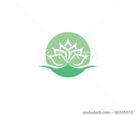 Lotus symbol illustration Lotus symbol illustration 90295079