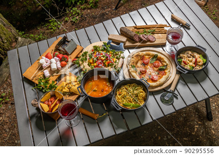 戶外美食小屋的戶外午餐 90295556