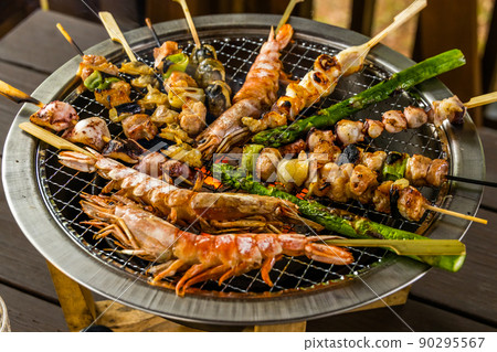 戶外美食小屋的戶外午餐 90295567