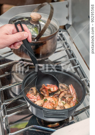 戶外美食小屋的戶外午餐 戶外美食小屋的戶外午餐 90295568