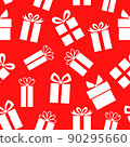 Gifts pattern seamless 90295660