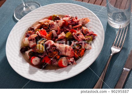 Seafood salad Salpicon de marisco Seafood salad Salpicon de marisco 90295887
