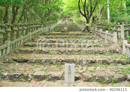 [Shodoshima Takikoji Okunoin Kasagataki] Kasagataki Otsu, Tonosho-cho, Shozu-gun, Kagawa Prefecture 90296113
