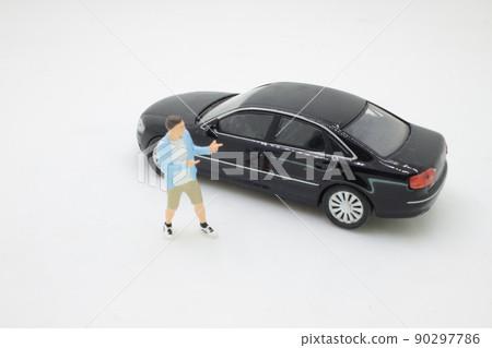 a mini young figure with beard pointing away a mini young figure with beard pointing away 90297786