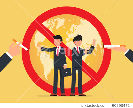 Stop Smoking Campaign. 90298471
