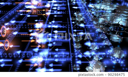 Electronic warfare in cyberspace. The base and the front line of defense that protects it. An electronic warhead that attacks data storage. Electronic warfare in cyberspace. The base and the front line of defense that protects it. An electronic warhead that attacks data storage. 90298475