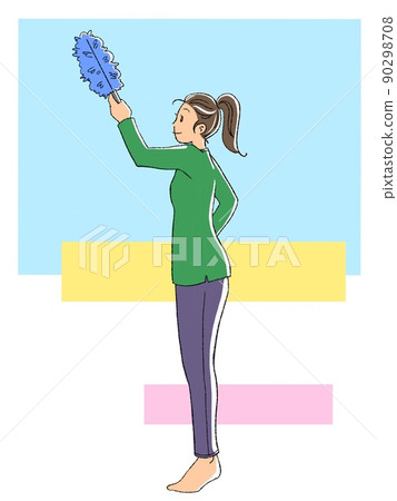 清潔女工（有背景） 90298708