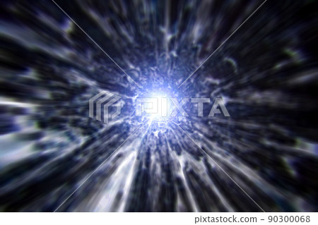 Background material with the image of a warp in outer space (image of a wormhole) 90300068