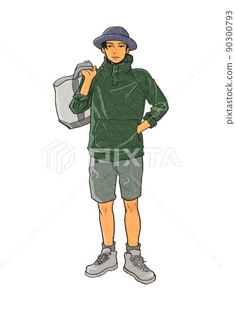 野營時尚男士 野營時尚男士 90300793