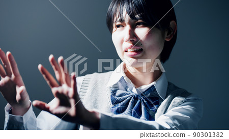 High school girls who can get rid of by hand High school girls who can get rid of by hand 90301382