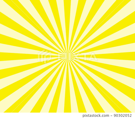 徑向背景插圖素材矢量集中線黃色 90302052