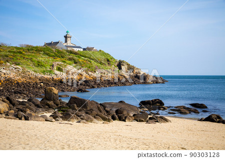 Chausey island landscape in Brittany, France 90303128