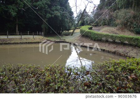Tajiri no Ike (Yamanaka Castle Ruins Park / Yamanaka Shinden, Mishima City, Shizuoka Prefecture) 90303676