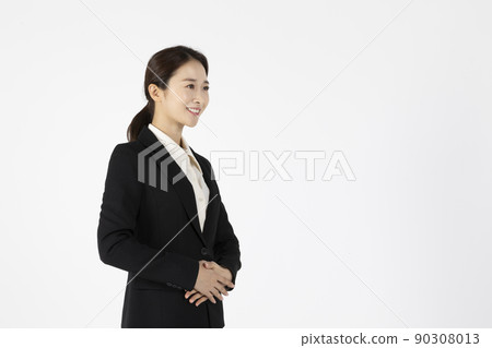 Asian Korean young generations woman and man job interview concept_presentation Asian Korean young generations woman and man job interview concept_presentation 90308013