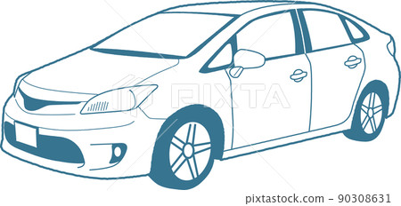 Ordinary passenger car sedan type 90308631