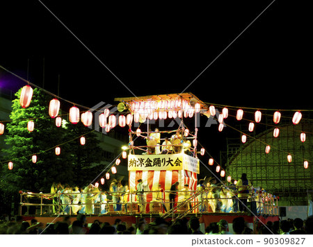 Summer Bon festival dance event Summer Bon festival dance event 90309827