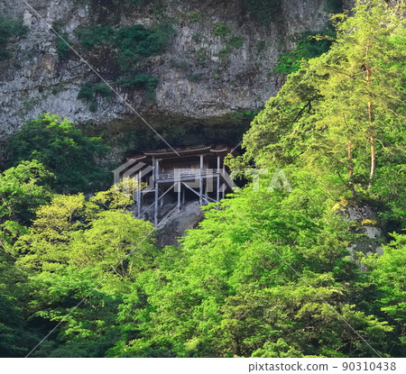 [鳥取縣]新鮮綠色國寶輸入殿（三佛寺） 90310438