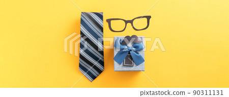 father's day background top view paper decoration Father's day father's day background top view paper decoration Father's day 90311131