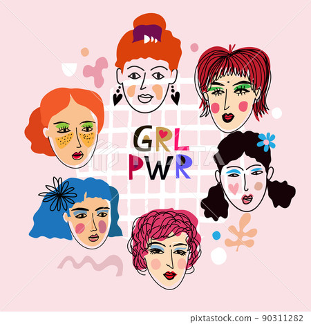 Girl Power card 5 90311282