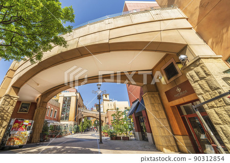 Kawasaki La Cittadella Scenery of Cinecitta Street [Kawasaki City, Kanagawa Prefecture] 90312854