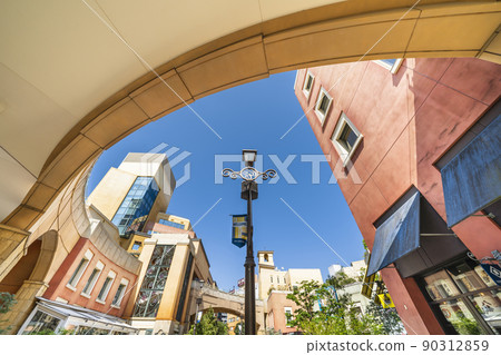 Kawasaki La Cittadella Scenery of Cinecitta Street [Kawasaki City, Kanagawa Prefecture] 90312859