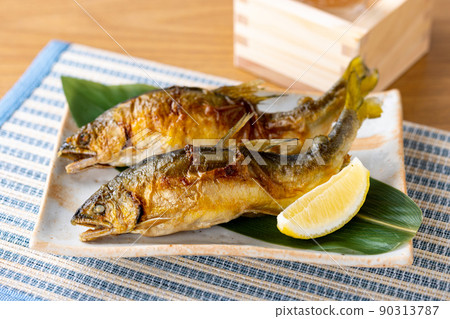 鹽烤香魚的形象 90313787
