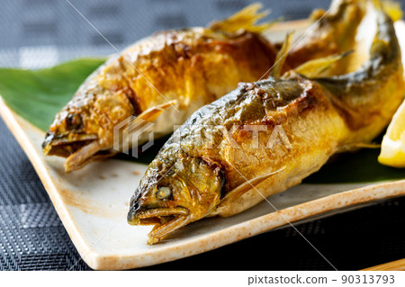 鹽烤香魚的形象 鹽烤香魚的形象 90313793