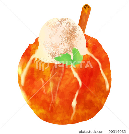 烤的蘋果 90314083