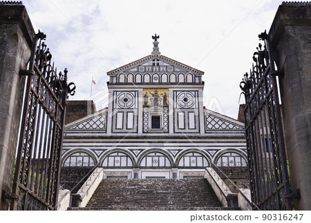 Florence Basilica San Miniato al Monte ,Italy Florence Basilica San Miniato al Monte ,Italy 90316247