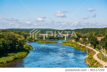 Bridge over the Neman River in Grodno 90317209
