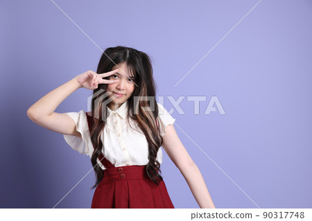 Cute Asian Girl Cute Asian Girl 90317748