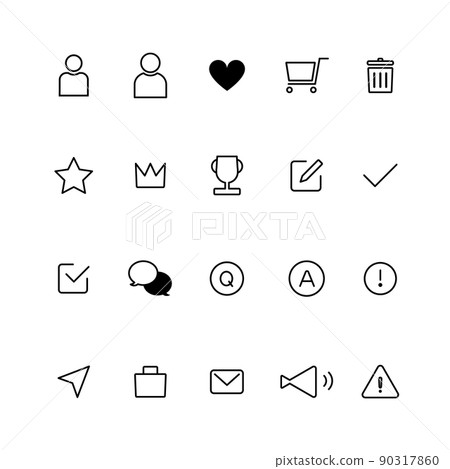 我的頁面圖標 90317860