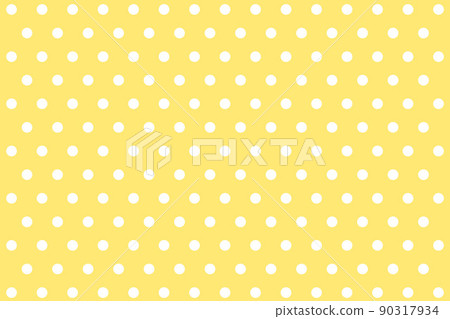 White dots on yellow background 90317934