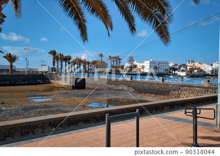 Charco de san Gines seafront. Arrecife town. Lanzarote Island 90318044