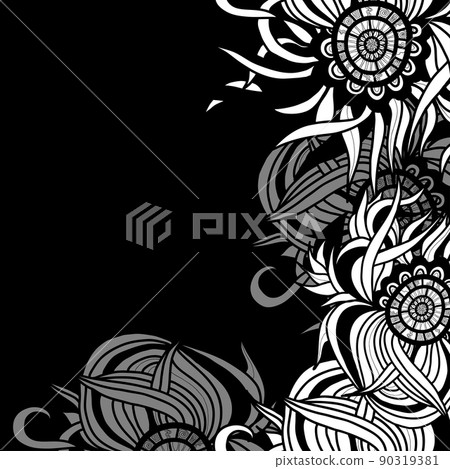 Abstract ornamental vector background Abstract ornamental vector background 90319381