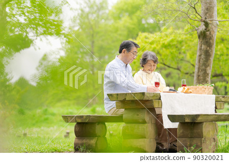 健康的年長夫婦 90320021