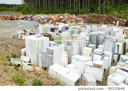 Earthquake waste storage area Home appliance refrigerator 90320646