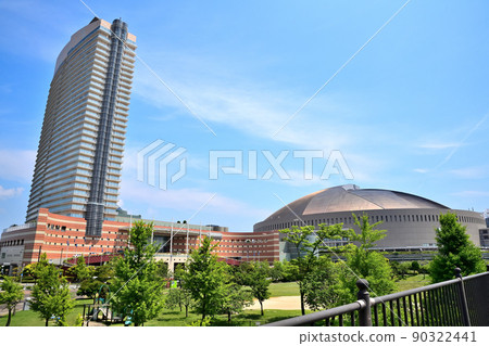Scenery of Fukuoka City PayPay Dome and Hilton Fukuoka Sea Hawk Scenery of Fukuoka City PayPay Dome and Hilton Fukuoka Sea Hawk 90322441