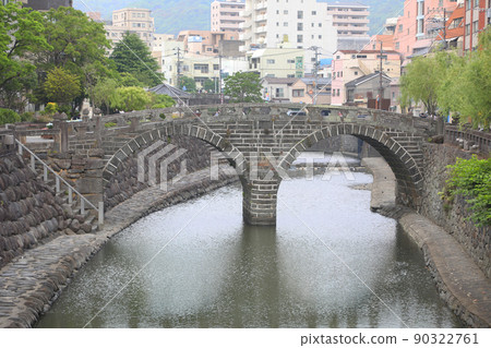 長崎的梅根橋 長崎的梅根橋 90322761