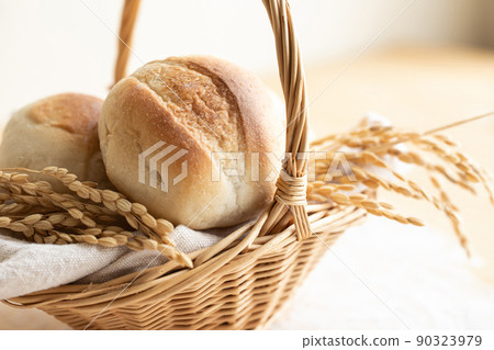 Rice flour bread gluten-free image material Rice flour bread gluten-free image material 90323979