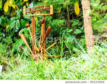 A view of the lush hawk road and the true pond springs in early summer 90324908