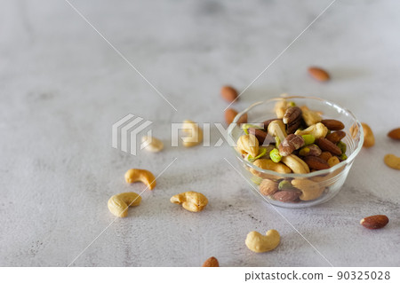 Mixed nuts in a bowl Mixed nuts in a bowl 90325028