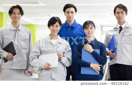 People working in the office People working in the office 90326182