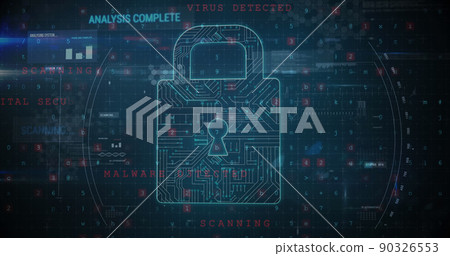 Digital padlock 4k 90326553